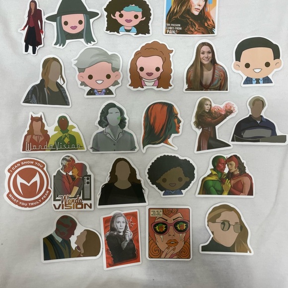 Marvel Character Sticker Set - Picture 2 of 2